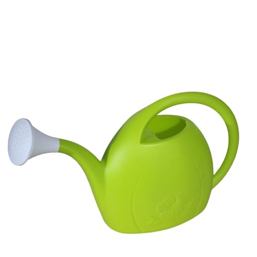 KEROPPA Regadera 10 L, Riego con Difusor, para Hogar o Jardines Pequeños, Material Reciclable, Resistente, Ligera, (Pistacho, Azul o Rosa, 10 L.)