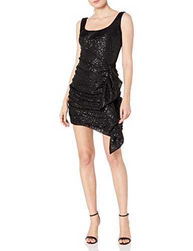 Tadashi Shoji Women's Slvless Organza DRS W/Detail