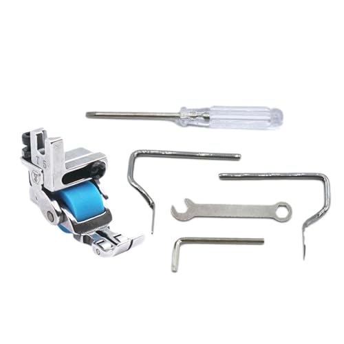 Accesorio Industrial Pie Prensatelas 5 en 1 con Rueda miniatura 1