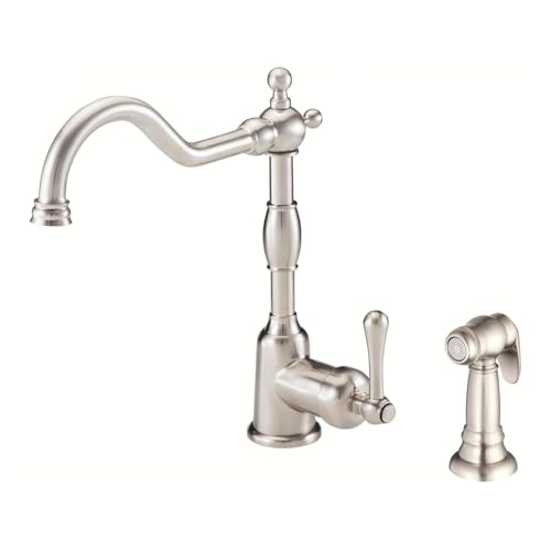Gerber Opulence Kitchen Faucet with Side Spray - Farmhouse Style,