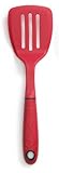 Norpro 1695 Grip-EZ 9.25-Inch Slotted Spatula, Mini, Red