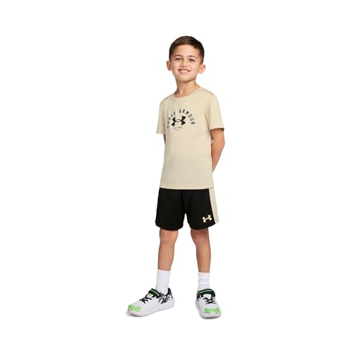 Image of Under Armour Boys' 2-piece Short Sleeve Graphic T-Shirt and Shorts Set, Lightweight & Breathable
