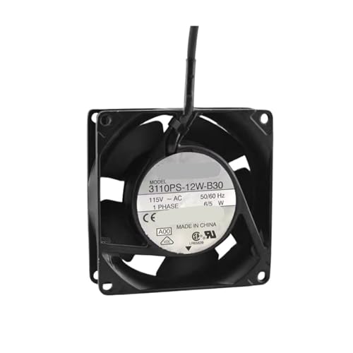 Ventilateur 3110PS-12W-B30-A00 Minebea 115V 80x80x25mm pour refroidissement de boîtier électrique