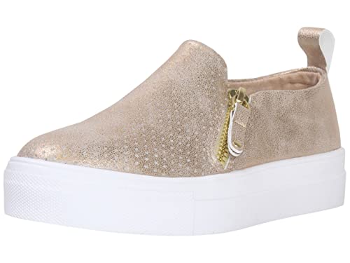 MIA Kids Little Girl's Andraya Sneakers Slip-On Shoes Rose Gold Comet Sz: 13