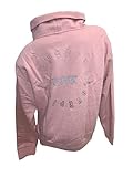 Victoria's Secret Pink Everyday Lounge Cowl Neck Pullover Rhinestones Color Pink/Rose New (X-Small)