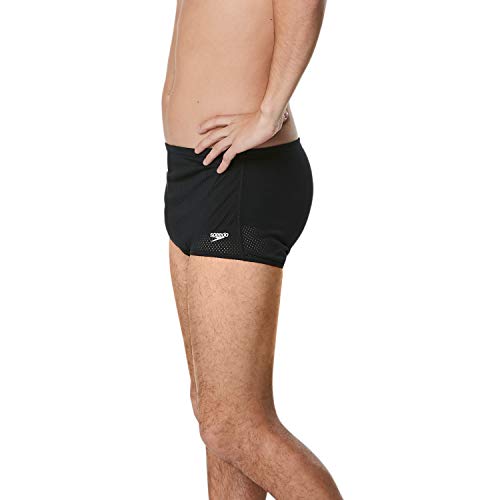 Speedo Men's Poly Mesh Square Leg Swimsuit