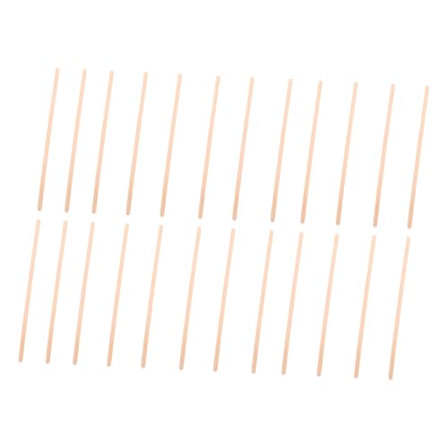 Cabilock Mixing Sticks Set 100pcs Wooden Stir Sticks Disposables for Coffee Iced Tea Smoothies Perfect for Parties