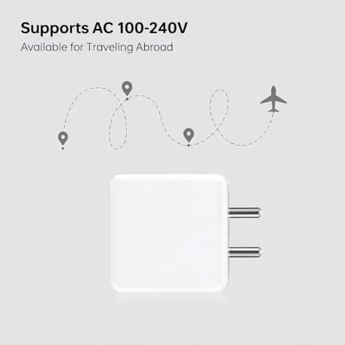 Image of Original Compatible with Rapidly Fast Adapter Oppoo | Reno 10 / Reno 10 Pro / 10 Pro Plus /Reno 11 / Reno 11 Pro (Without Cable) | 80W,White