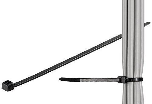 Goobay 17074 Cable tie; weather resistant nylon black - 140 mm; 3.6 mm