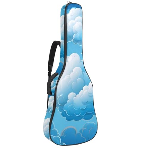 Sac pour guitare étanche à nuages pour transporter votre musique partout en ville