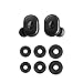 Skullcandy Grind Wireless Earbuds, Bluetooth Headphones, Up to 40 Hours Battery, Noise Isolating Fit, Microphone for iPhone Android, Customizable via Skull-iQ App - True Black