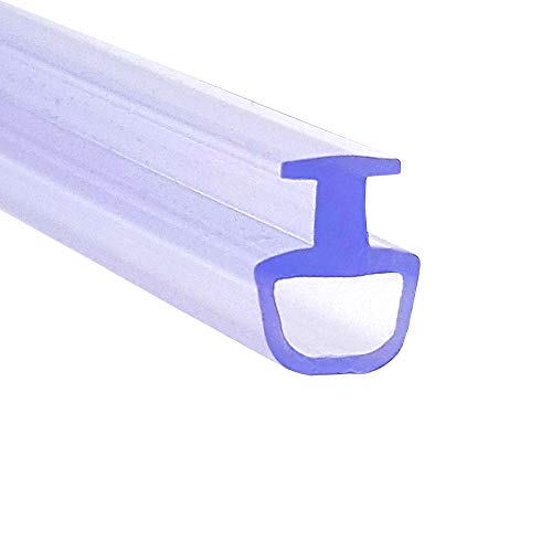 Soft Flexible Rubber Bubble Shower Seal | for Bi Folding Doors & Shower Screens | Fits Into Channel | BIF059 (2 Metres)