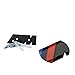ZSMLgrille Emblem Golo, 3D M Emblem Sticker Car Grille Bumper Sticker Badge Accessori per BMW M1 M2 M3 M4 M5 M6 E46 E90 E60 F10 E39 F30 E36 F20, Adesivi Griglia per M4