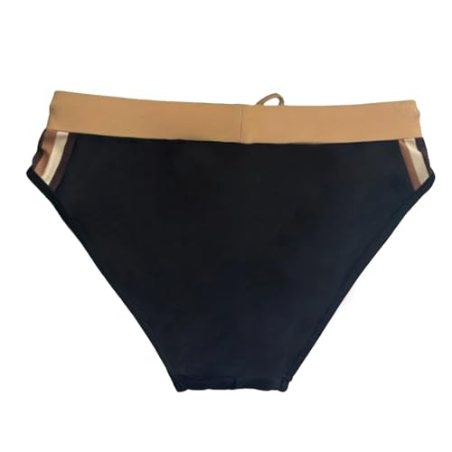 Men's Sexy Low Rise Swim Briefs Hot Body Bikini Swimsuit Swimwear for Men with Drawstring3