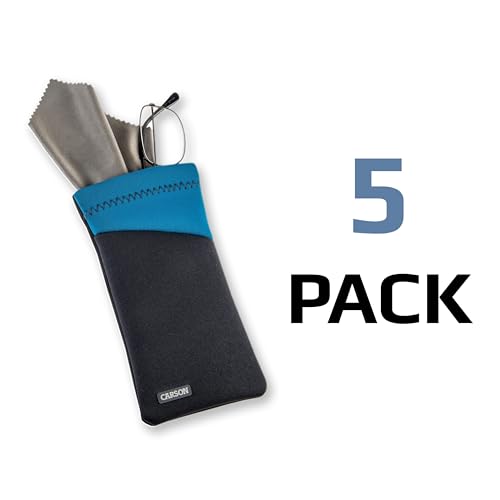 Image of Carson Eyeglass Pouch, Neoprene with Microfiber Cloth