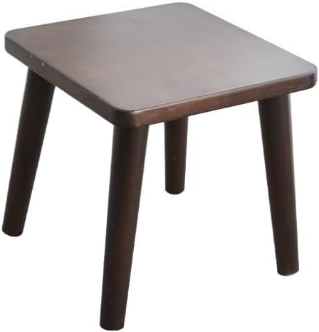 Storage Bench Solid Wood Small Stool Household Shoe Stool Living Room Small Stool Simple Modern Low Stool Chair Entryway Furniture(C)