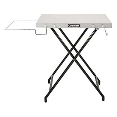 Cuisinart CPT-2110 Fold 'n Go Prep Table & Grill Stand, Portable Outdoor Food Prep Station for Patio, Camping & Tailgating, 24" x 20"