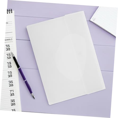 10 Porte-documents Plastique Imperméables format A4 avec fermeture bouton pression pour bureau