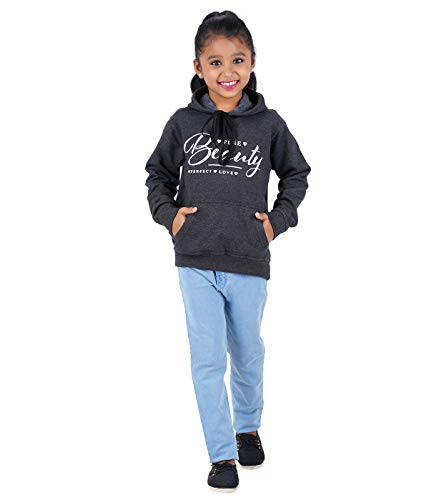 Image of FLEXIMAA Boy's & Girl's Hooded Neck Printed Full Sleeve Hoodies with Pocket