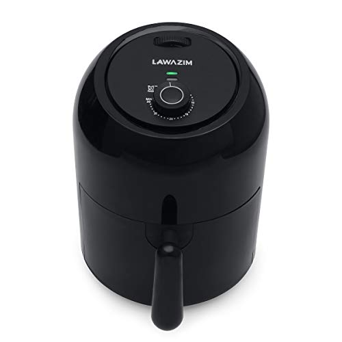 Lawazim Air fryer 2.5L 1000W Electric Hot Air Fryers Oven Oilless Cooker, black, 05-2351-01