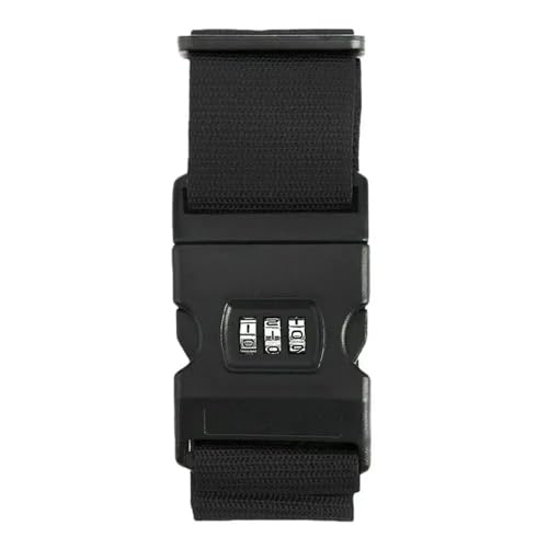 Travel case sangles ceintures de bagages noires élastiques ajustables