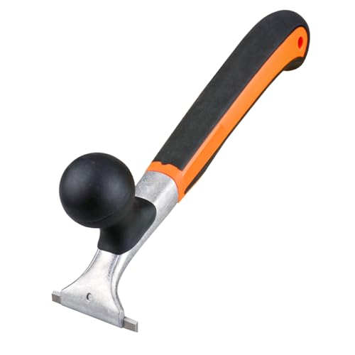 Premium Ergonomic Carbide Scraper Tool 2.5-inch Heavy-Duty Paint Scraper Wood and Floor Scraper for Removing Varnish Glue Rust Paint Resin Dry Glaze Stains Putty and Scratches