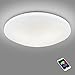 BKZO Smart LED-Deckenleuchte 12 W, 3000-5500 K, Deckenbeleuchtung, RGB-Farbwechsel, IP44 wasserdicht, Steuerung per App oder Sprachbefehl kompatibel mit Alexa und Google Home, kein Hub erforderlich