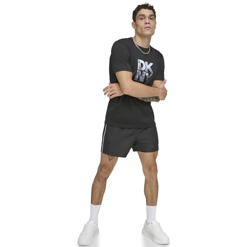 Image of DKNY Men's Short Sleeve Quick Dry 40+ Protection UPF Active Top