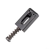 Sella a ponte in lega di zinco di alta qualità per chitarra elettrica Tl ponte tremolo pezzo di ricambio in argento con misura di precisione 20 X 10,4 mm per un suono ottimizzato e stabilità di lunga