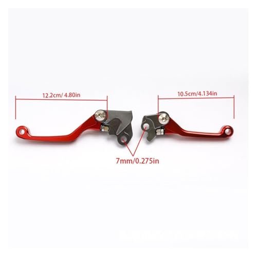 Levier d'embrayage moto de précision en aluminium supérieur - 7