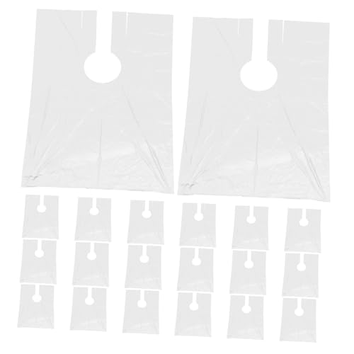 Capa desechable para salón de peluquería 150 piezas transparente miniatura 1