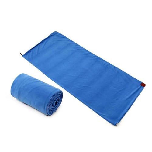 Yplkm Forro Polar para Saco de Dormir - Manta de mochilero con Cremallera,Cómoda sábana de Camping con de Almacenamiento, Saco de Dormir de sábana de Viaje de Forro Polar para mochileros, Senderismo