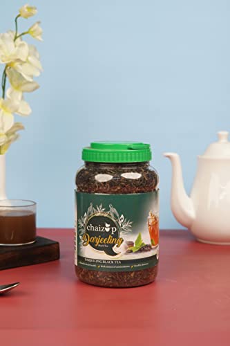 Image of Chaizup Darjeeling Tea - 250g | Strong, Aromatic & Flavourful | Rich in Antioxidants | Boosts Immunity & Metabolism | Refreshing Black Tea