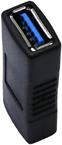 ISTARCOMPUTER Adaptateur Convertisseur USB 3.0 Femelle/Femelle Connecteur Rallonge Prise 5Gbps pour rallonger Un Cable USB