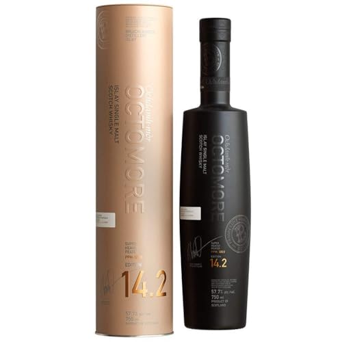 Octomore EDITION: 14.2 Super Heavily Peated Islay Single Malt 57,7% Vol. 0,7l in Tinbox