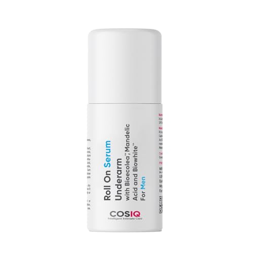 Cos-IQ Brightening Underarm Roll On Serum for Men | With Bioecolea, Mandelic Acid and Bio White | Skin & Exfoliates Underarms | Fresh & fragranced | 40ml 8 31H5GC9DhGL