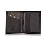 SICHER - Unsere Geldbörsen für Minimalisten sind mit NFC Guard ausgestattet, um dein Geld auf deiner Kreditkarte und EC-Card vor Datendiebstahl zu schützen. Aufwand minimal - Nutzen maximal!