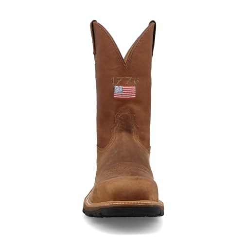Image of Twisted X Men's 11 inch Pull On Nano Composite Toe UltraLite X Western Work Boot