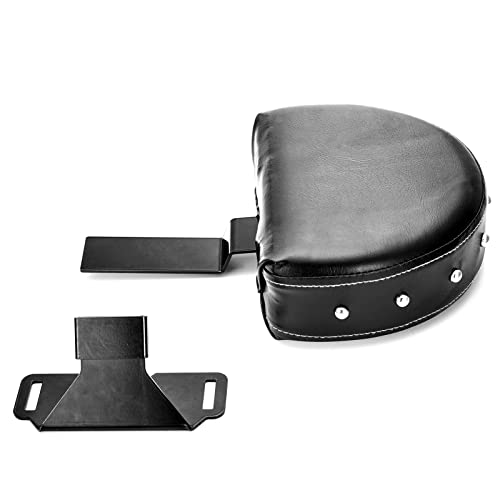 Driver Backrest Studded Pad Quick Release Compatible With 2014-2023 Indian Chief Springfield 2014-2018 Chieftain Two Piece Seat #TOP5