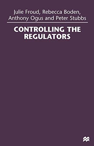 Controlling the Regulators view 2