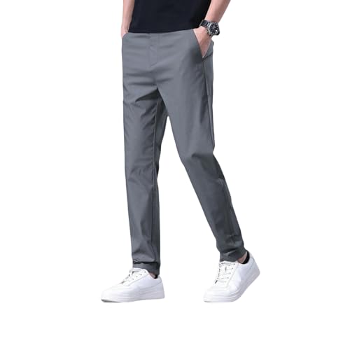 Pantalon d'été élastique homme idéal pour un look décontracté