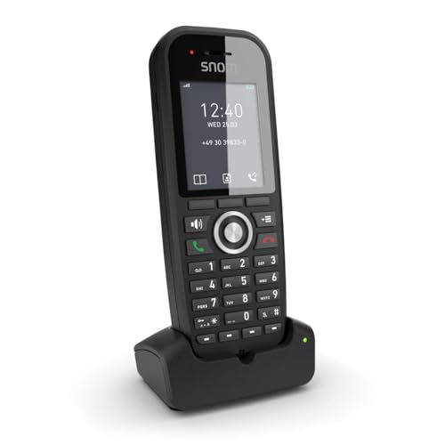 Telefono Cordless Snom M10 SC DECT | Display Grande, Tastiera Retroilluminata | 9h Autonomia | Per Casa E Ufficio - Foto 6