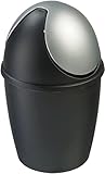 UTILIZZO: Mini pattumiera da tavolo da 1,5L per piccoli rifiuti in bagno, cucina o area lavoro, ideale come pattumiera piccola accanto al lavandino o sulla scrivania.