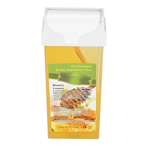 Roll On Wax, Honey Roll On Wax 100G Depilatory Heater Wax Professional Roller Depilatory Wax Home Ha