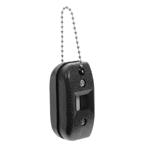 Mikikit White Sandstone Hockey Skate Sharpener Ice Skate Shoes Conditioner for Widths Portable Handheld Tool with Dual Sided Grindstone for Restoration