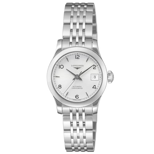 [LONGINES] レディース 腕時計 Watch ロンジン RECORD レコード L2.320.4.76.6 自動巻 3気圧防水 サファイアガラス シルバー文字盤 ステンレススチール [並行輸入品]