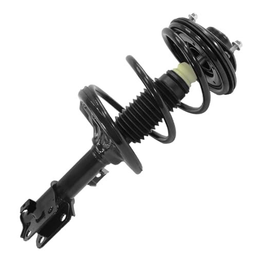 Image of Detroit Axle - 6pc Struts Sway Bars for 2006-2012 Mitsubishi Eclipse, 4 Front Rear Struts with Coil Spring 2 Front Sway Bar End Links 2007 2008 2009 2010 2011 Replacement Suspension Kit