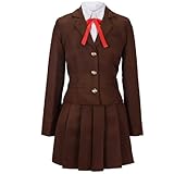 Anime Cos Mikan Tsumiki Cosplay Costume Dress Uniform (Female-Size, X-Large)