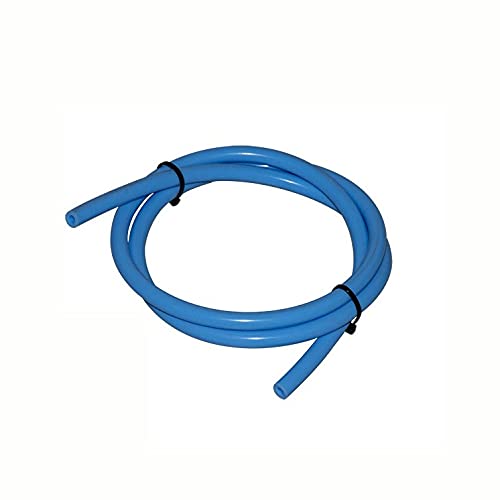 Zkenshan-Silicone Tres Souple 1 mètre de long universel 4mm de voiture de voiture de carre-tuyauterie de tuyau de tuyau de tuyau de conduite bleu noir, Bonne épaisseur de paroi ( Color : VT4-LB ) Cover