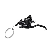 ZUKKA Bike Shifter ST-EF51-L 3 Speed Left Brake & Shift Lever with Gear Indicator and V Brake Cable for Mountain Road Bicycle